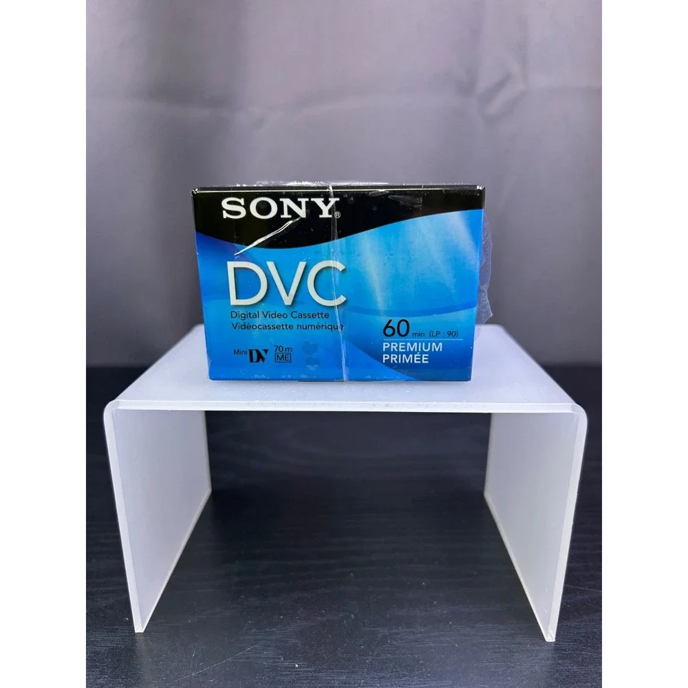 3 NEW SEALED Sony DVC DVM60PRR Premium Mini Digital Video Cassette Tapes 60min
